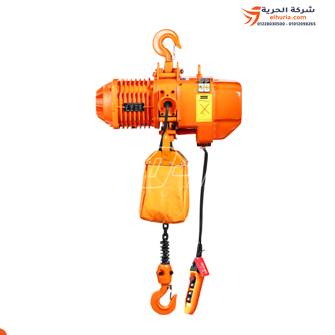 ⚡ ونش كهرباء جنزير حمولة 3 طن 4 حركة جنزير 20 متر ياباني تصنيع صيني ماركة TOYO-INTL 🏗️🔥